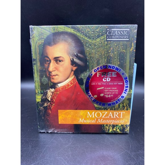 Classic Composers Mozart Musical Masterpieces CD New - Picture 3 of 4